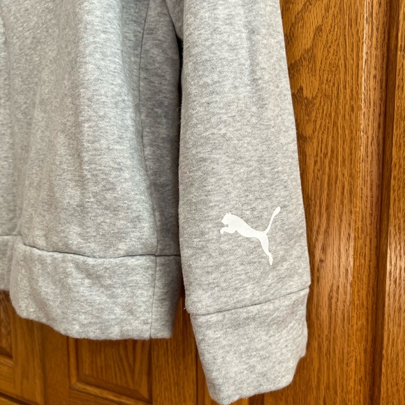 Puma High Neck Pullover Sweater/ Fleece Cotton Blend - Picture 5 of 14